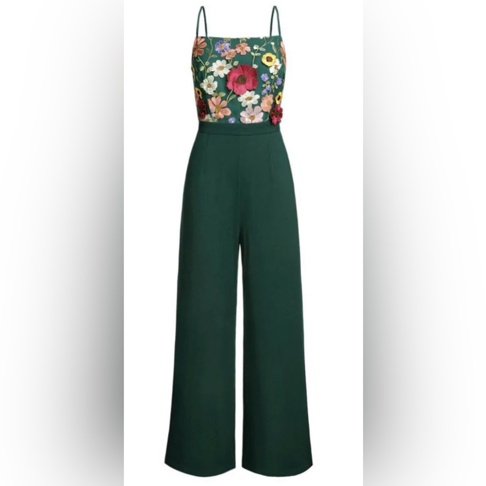 NWT Floral Jumpsuit XXL